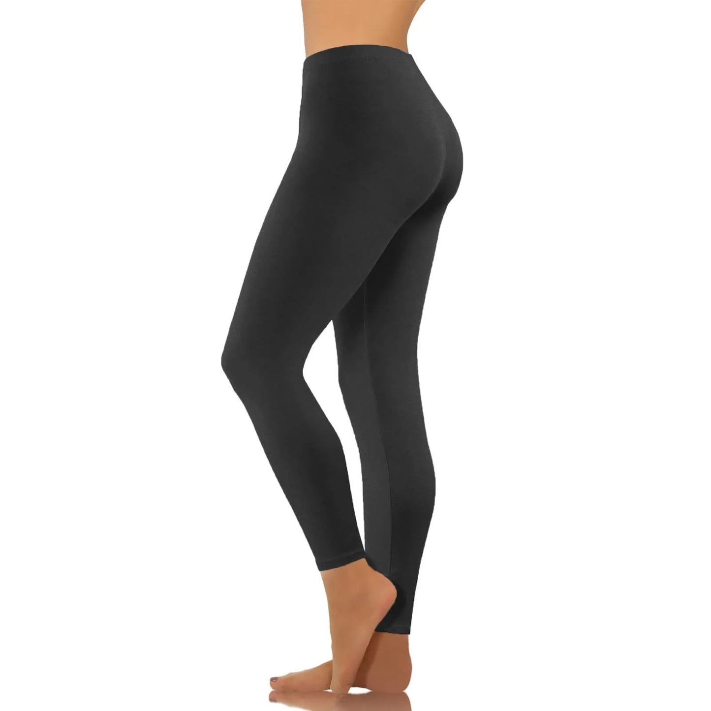 Seamless High Waist Leggings - Höftlyftande Träningsbyxor