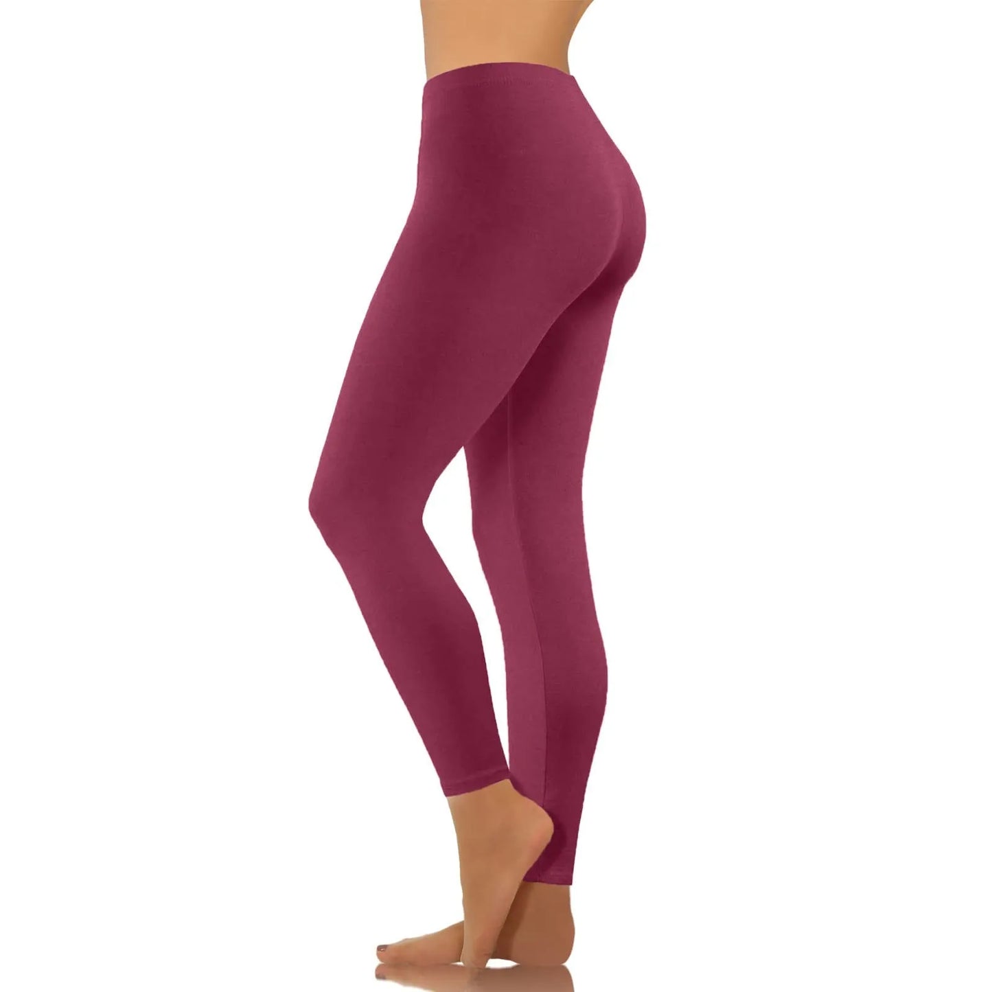 Seamless High Waist Leggings - Höftlyftande Träningsbyxor
