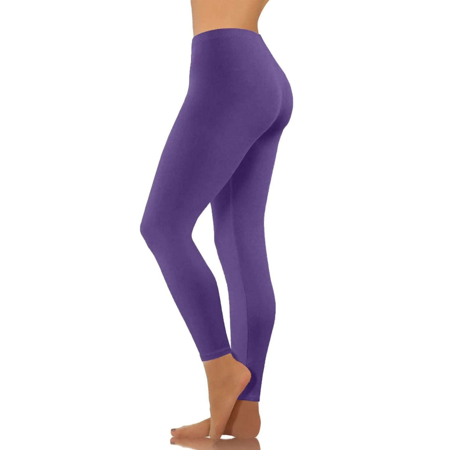 Seamless High Waist Leggings - Höftlyftande Träningsbyxor
